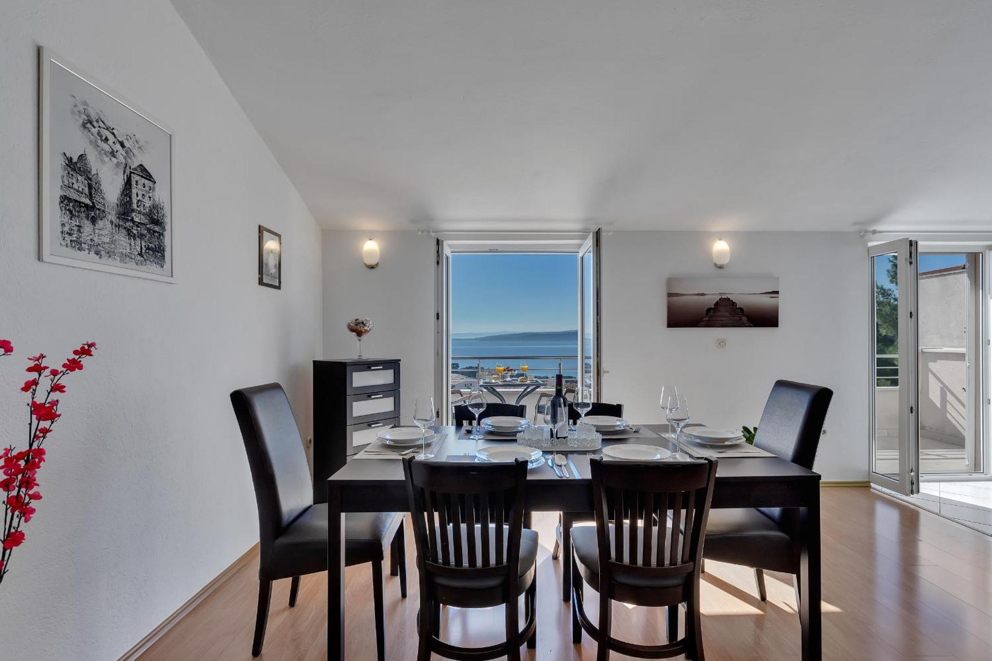 Apartman Sara Baška Voda Buitenkant foto